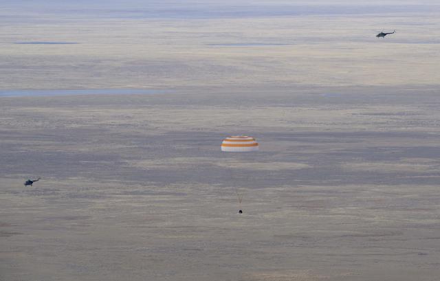 NASA image: Expedition 66 Soyuz Landing