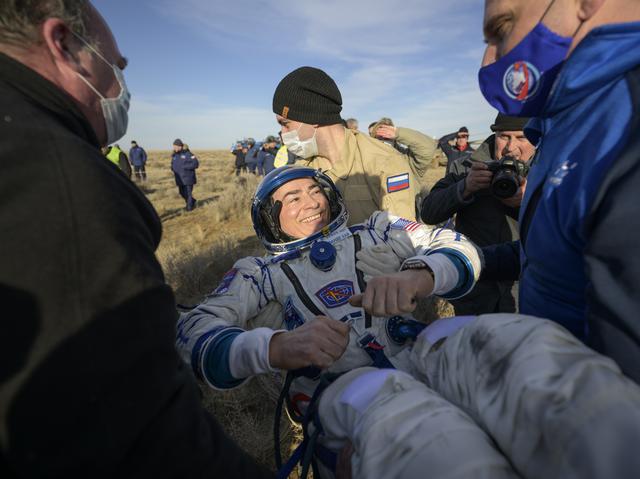 NASA image: Expedition 66 Soyuz Landing