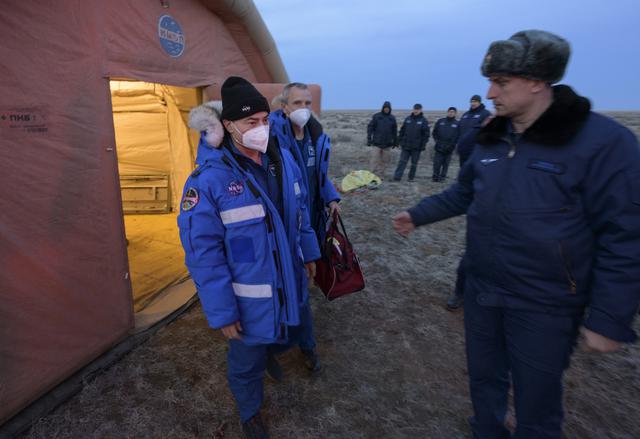 NASA image: Expedition 66 Soyuz Landing