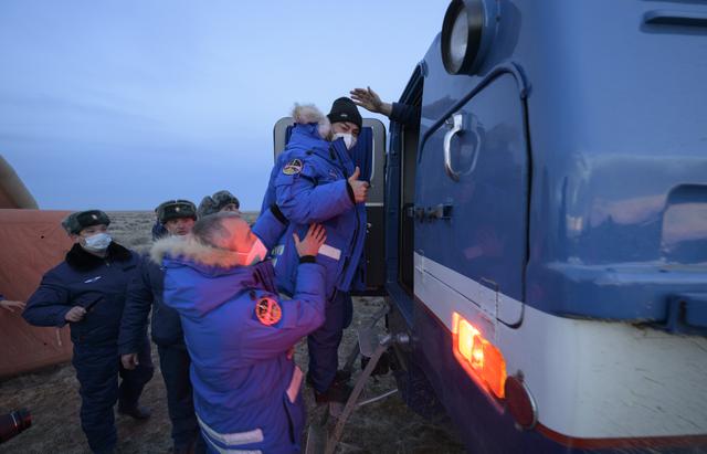 NASA image: Expedition 66 Soyuz Landing