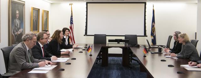 Deputy Admin Melroy Meets with German Aerospace Representatives