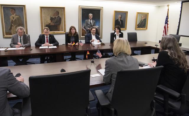 Deputy Admin Melroy Meets with German Aerospace Representatives