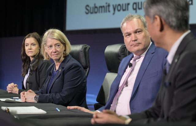 NASA image: Heads of Agency Panel at Space Symposium