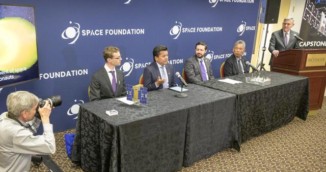 NASA image: NASA Space Symposium Press Conference 