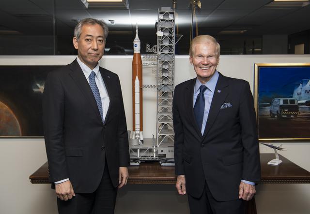 NASA image: NASA Admin Bill Nelson Meets with Representatives from JAXA