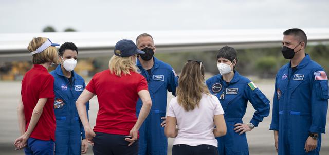 SpaceX Crew-4 Crew Arrival
