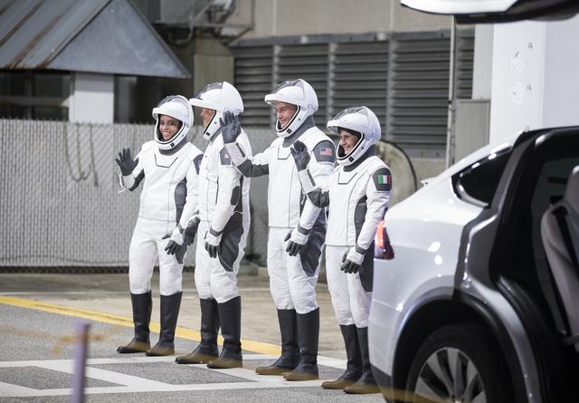 NASA image: SpaceX Crew-4 Dress Rehersal