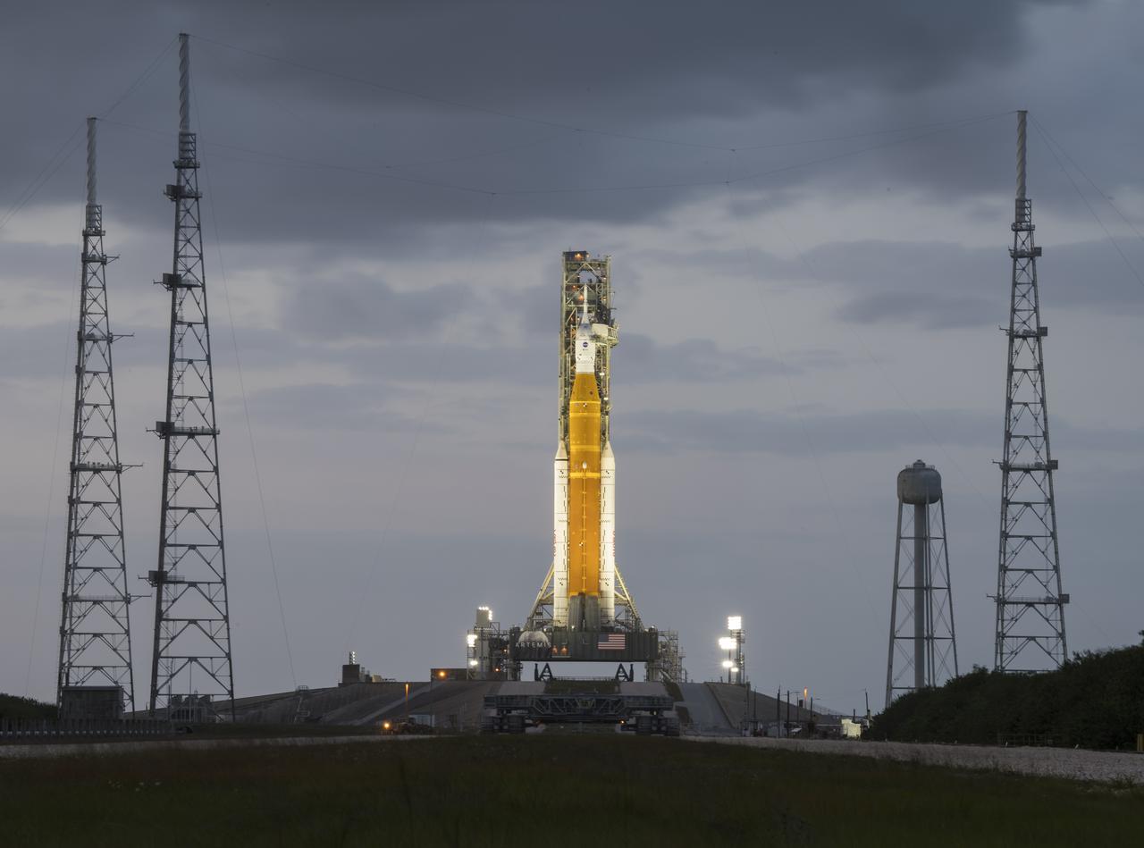 Artemis 1 on Launch Pad 39B