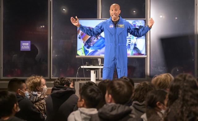 NASA image: Astronaut Victor Glover Inspires DC Area School Students