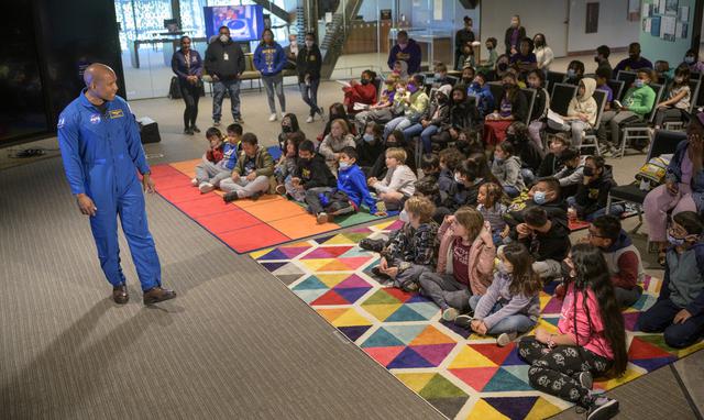 NASA image: Astronaut Victor Glover Inspires DC Area School Students