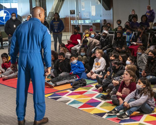 NASA image: Astronaut Victor Glover Inspires DC Area School Students