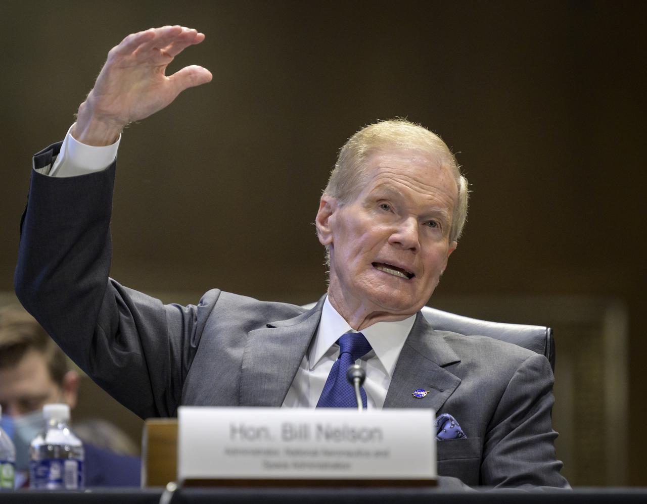 NASA Administrator Bill Nelson testifies before the Senate Appropriations’ Commerce, Justice, Science, and Related Agencies subcommittee during a budget hearing, Tuesday, May 3, 2022, at the Dirksen Senate Office Building in Washington. Photo Credit: (NASA/Bill Ingalls)