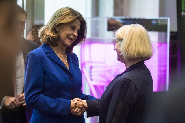 NASA image: Colombian Vice President Marta Lucía Ramírez Artemis Accords S