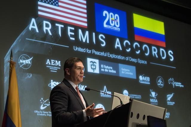 Colombian Vice President Marta Lucía Ramírez Artemis Accords S