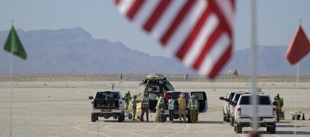 NASA image: Boeing Orbital Flight Test-2 Landing