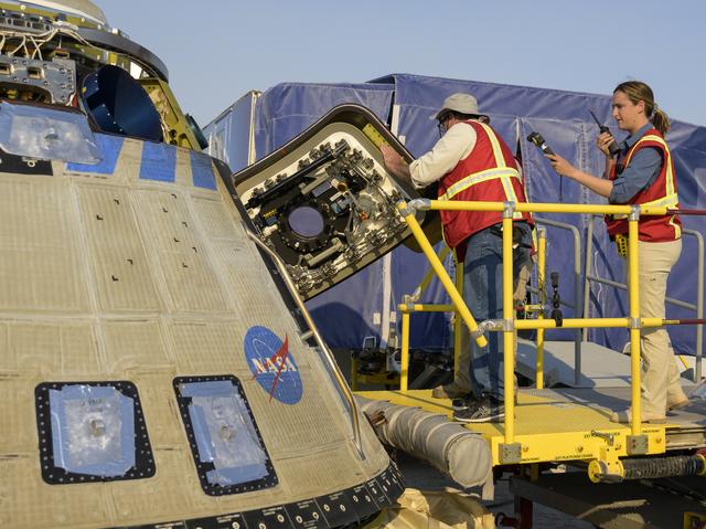 NASA image: Boeing Orbital Flight Test-2 Landing