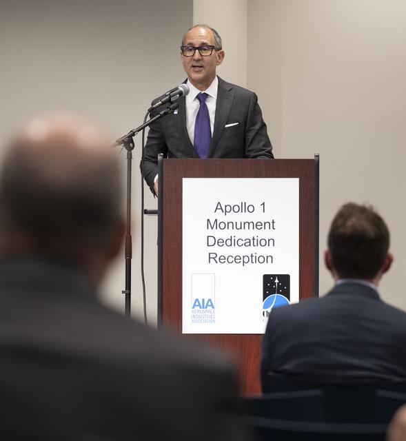NASA image: Apollo 1 Monument Dedication
