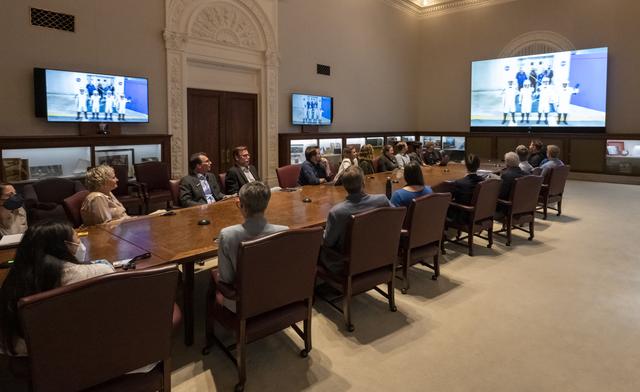 NASA image: NASA’s SpaceX Crew-2 astronauts meet with National Geographic 
