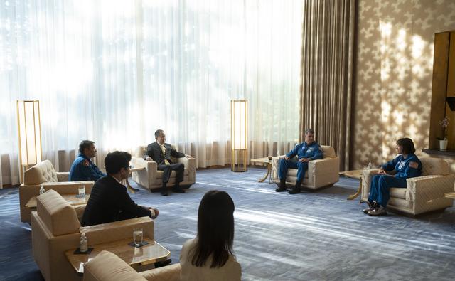 NASA image: NASA’s SpaceX Crew-2 Astronauts at the Japanese Ambassador’s