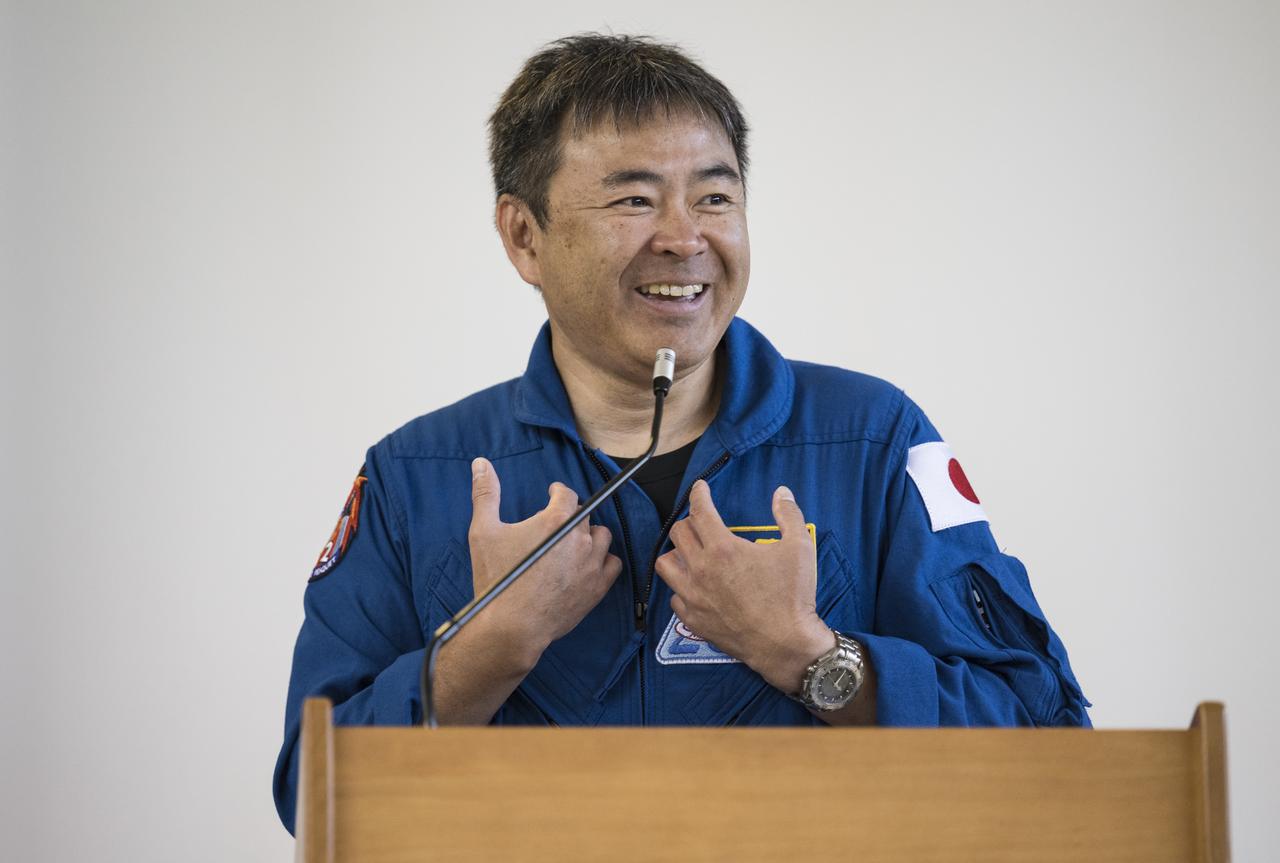 NASA’s SpaceX Crew-2 Japan Aerospace Exploration Agency (JAXA) astronaut Akihiko Hoshide, speaks to students during a visit to Arlington Science Focus Elementary School, Friday, June 10, 2022, in Arlington, Virginia. Photo Credit: (NASA/Aubrey Gemignani)