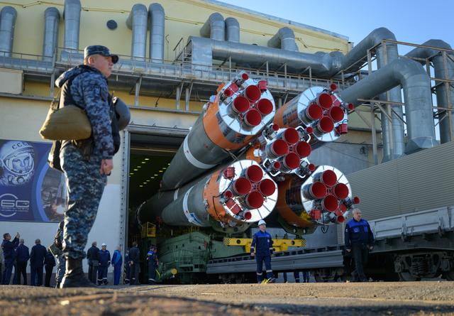 NASA image: Expedition 68 Soyuz Rollout