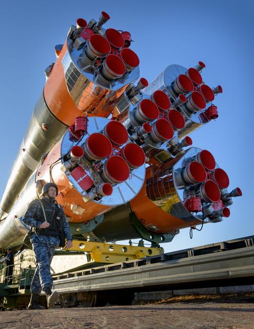 NASA image: Expedition 68 Soyuz Rollout