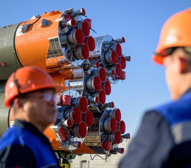 NASA image: Expedition 68 Soyuz Rollout
