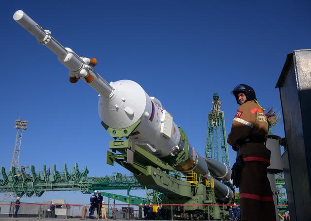 NASA image: Expedition 68 Soyuz Rollout