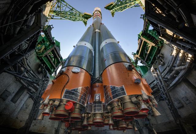 NASA image: Expedition 68 Soyuz Rollout