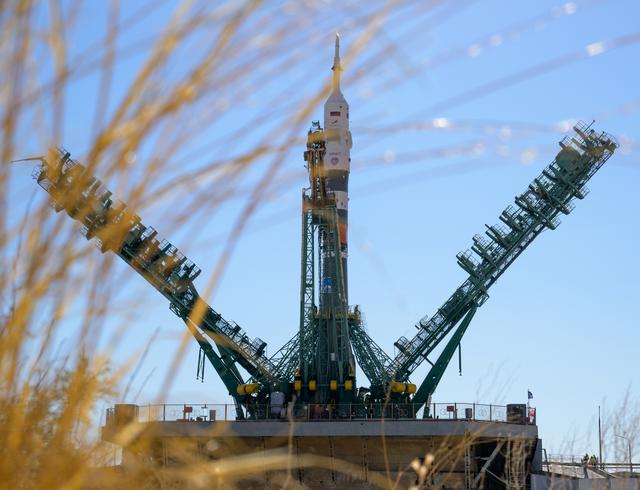 NASA image: Expedition 68 Soyuz Rollout