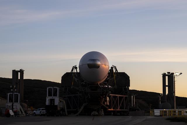 NASA image: SWOT Rollout