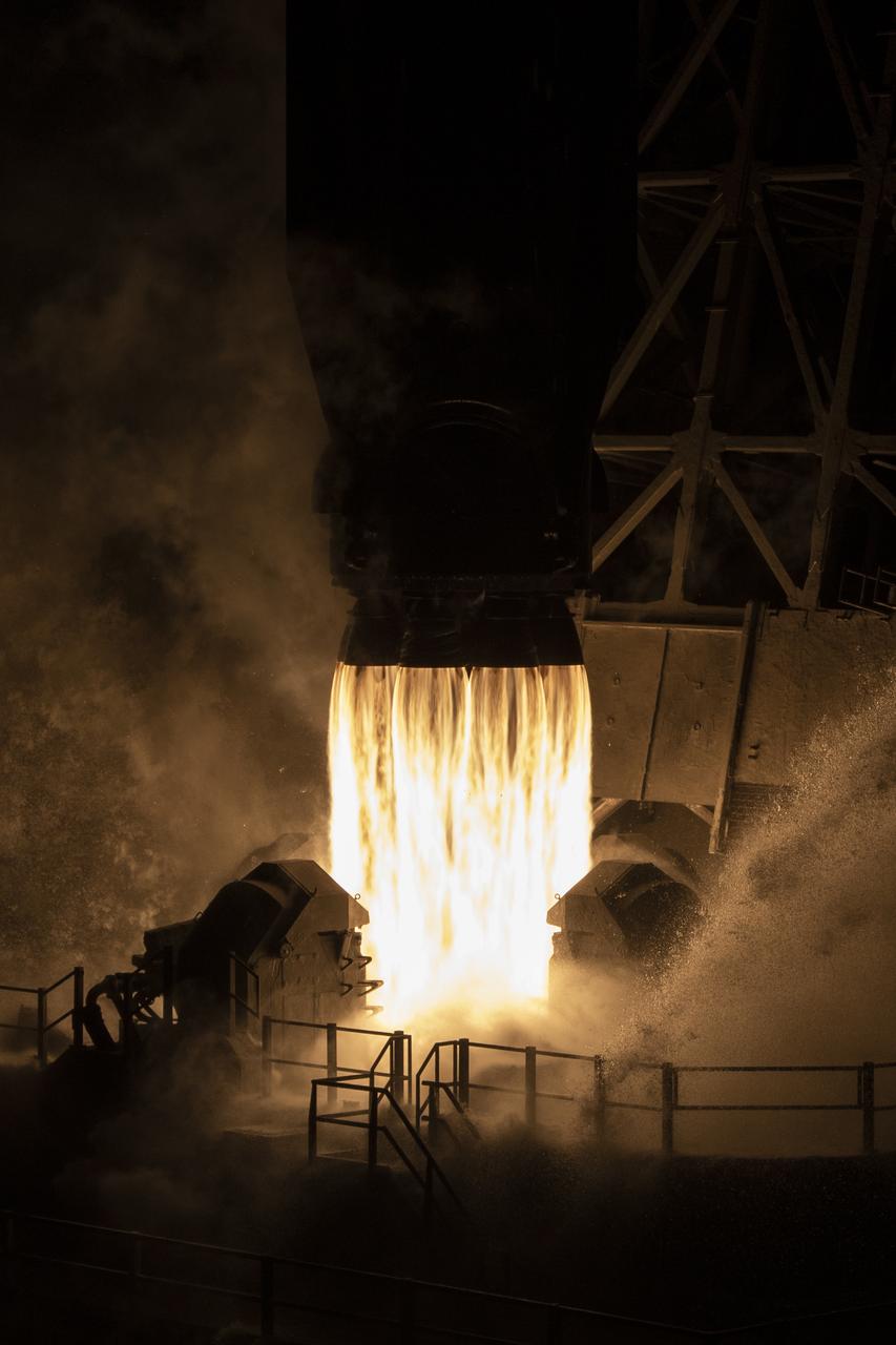 A SpaceX Falcon 9 rocket launches with the Surface Water and Ocean Topography (SWOT) spacecraft onboard, Friday, Dec. 16, 2022, from Space Launch Complex 4E at Vandenberg Space Force Base in California. Jointly developed by NASA and Centre National D'Etudes Spatiales (CNES), with contributions from the Canadian Space Agency (CSA) and United Kingdom Space Agency, SWOT is the first satellite mission that will observe nearly all water on Earth’s surface, measuring the height of water in the planet’s lakes, rivers, reservoirs, and the ocean. Photo Credit: (NASA/Keegan Barber)