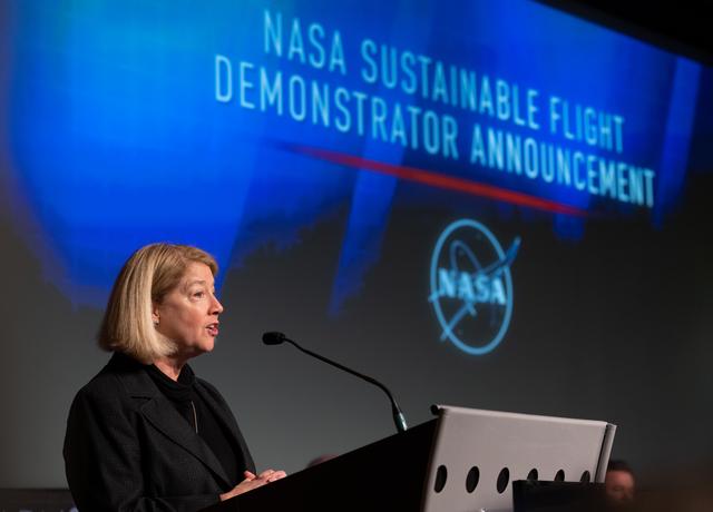 NASA image: Sustainable Flight Demonstrator Project Announcement