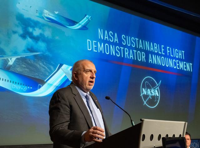 NASA image: Sustainable Flight Demonstrator Project Announcement