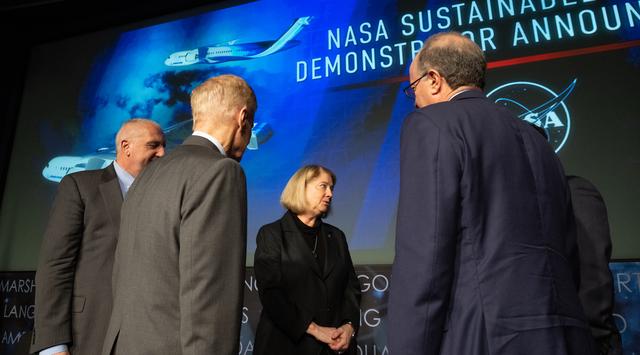 NASA image: Sustainable Flight Demonstrator Project Announcement
