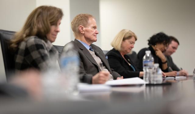 NASA image: NASA Administrator and Deputy Administrator Meet with ISRO Chair