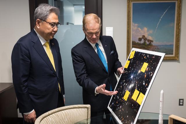 NASA image: NASA Leadership Meets with Republic of Korea’s Minister of For