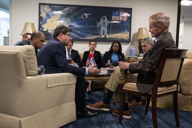 NASA Leadership Meets with Delegation from Israel