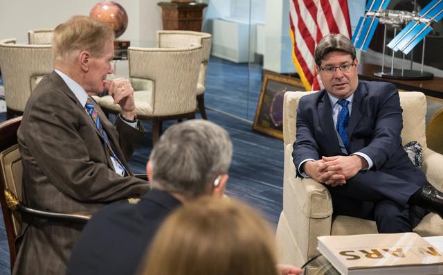 NASA Leadership Meets with Delegation from Israel