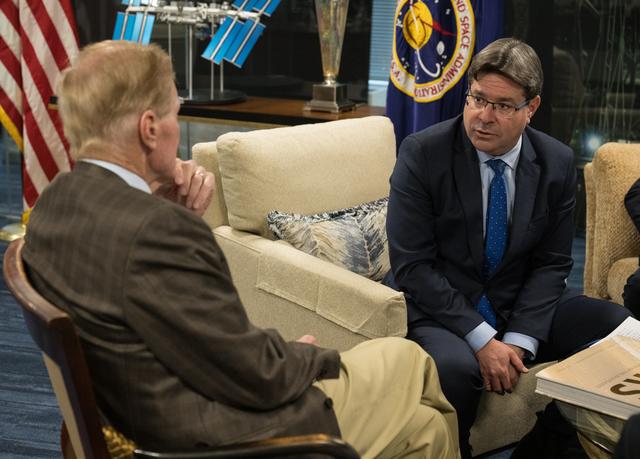 NASA image: NASA Leadership Meets with Delegation from Israel