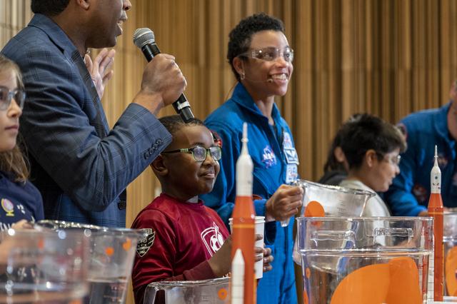 NASA image: NASA’s Crew-4 Q&A With Students at Martin Luther King Jr Memor