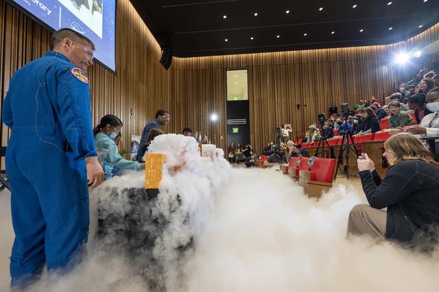 NASA image: NASA’s Crew-4 Q&A With Students at Martin Luther King Jr Memor