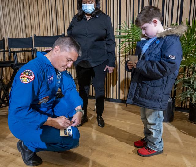 NASA image: NASA’s Crew-4 Q&A With Students at Martin Luther King Jr Memor