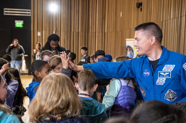 NASA image: NASA’s Crew-4 Q&A With Students at Martin Luther King Jr Memor