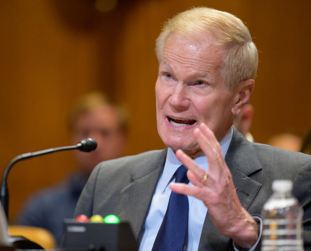 NASA Administrator Bill Nelson testifies before the Senate Appropriations’ Commerce, Justice, Science, and Related Agencies subcommittee during a budget hearing, Tuesday, April 18, 2023, at the Dirksen Senate Office Building in Washington. Photo Credit: (NASA/Bill Ingalls)