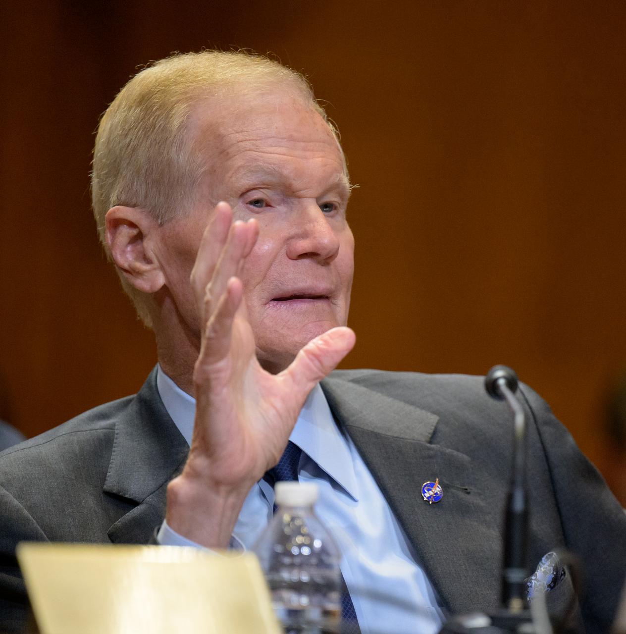 NASA Administrator Bill Nelson testifies before the Senate Appropriations’ Commerce, Justice, Science, and Related Agencies subcommittee during a budget hearing, Tuesday, April 18, 2023, at the Dirksen Senate Office Building in Washington. Photo Credit: (NASA/Bill Ingalls)