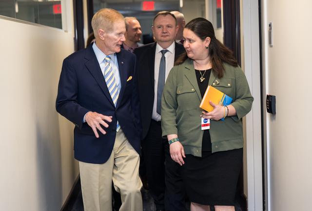 NASA image: NASA Admin Signs Joint Statement with Space Agency of Ukraine 