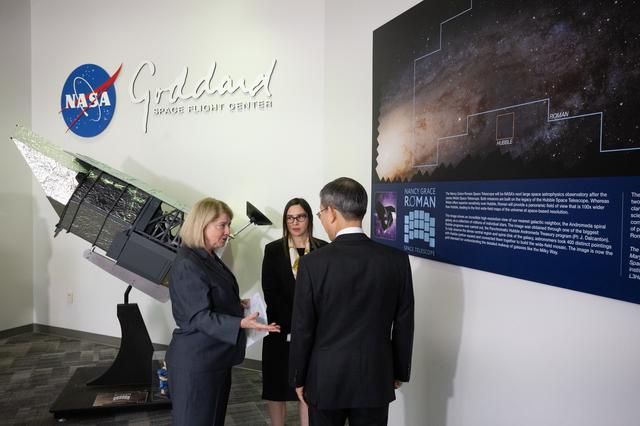 NASA image: Vice President Harris and President Yoon at GSFC