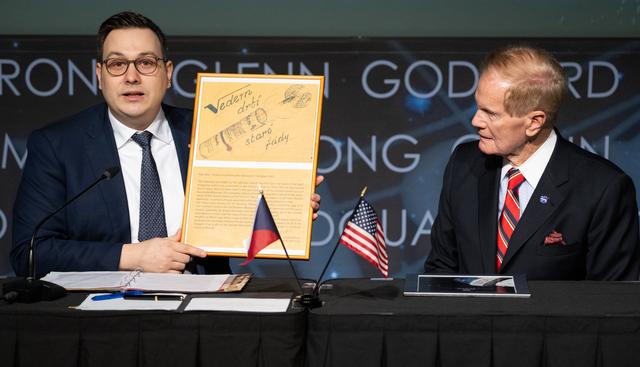 Czech Republic Artemis Accords Signing