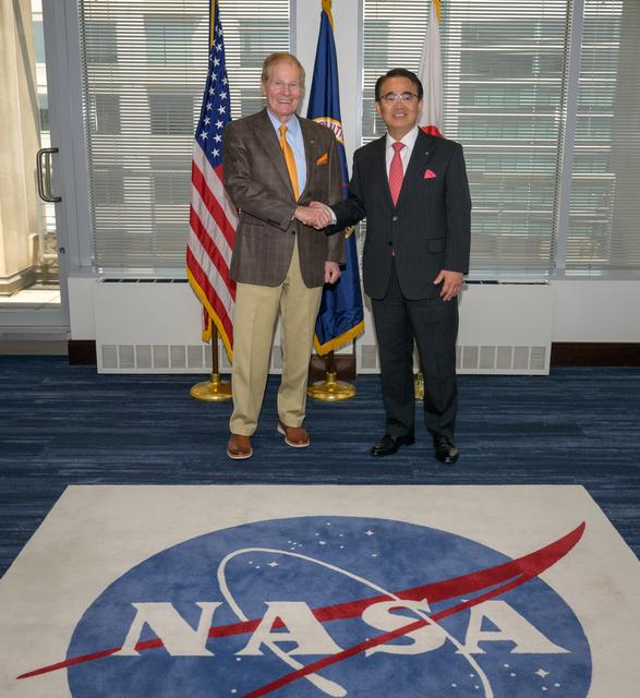 NASA image: Administrator Meets with Aichi Prefecture Governor Ohmura